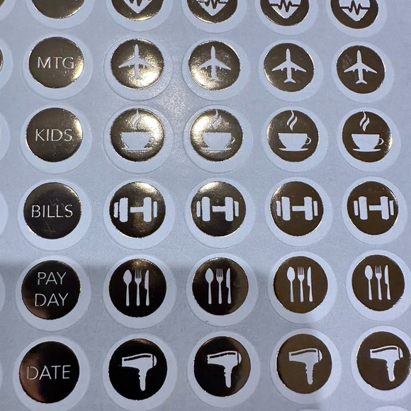 Colorful Glitter 12-Month Planner - Picture 11 of 14